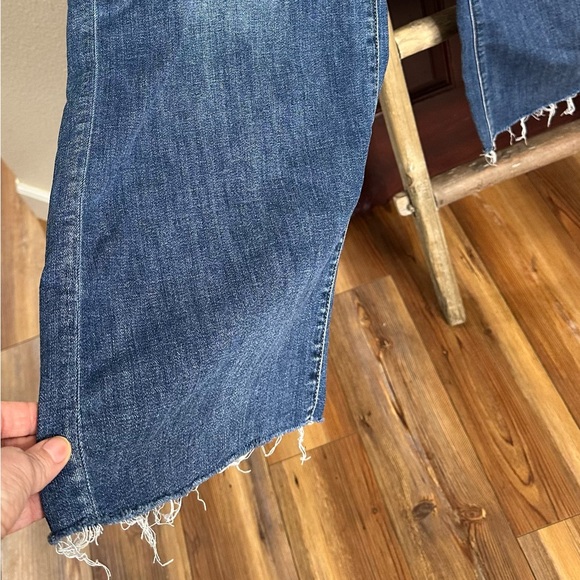 Chicos’s new high-rise wide leg denim distressed, jean - Picture 2 of 4